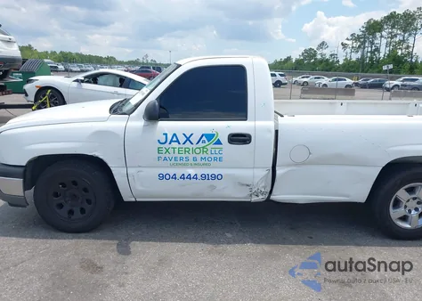 2005 Chevrolet Silverado 1500 из США, поврежденный, VIN 1GCEC14V75Z282858